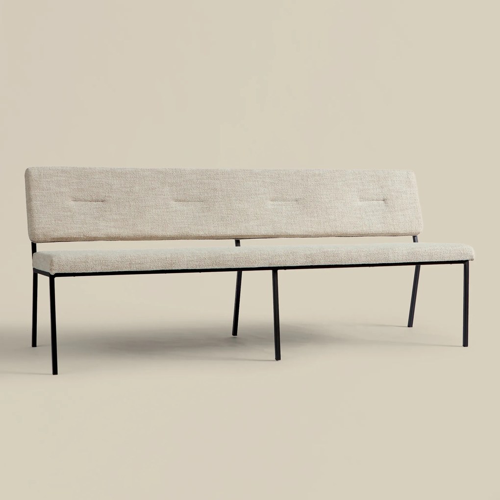 PEPP Interiors Soho Bankje Eetkamer Zandkleur 160cm