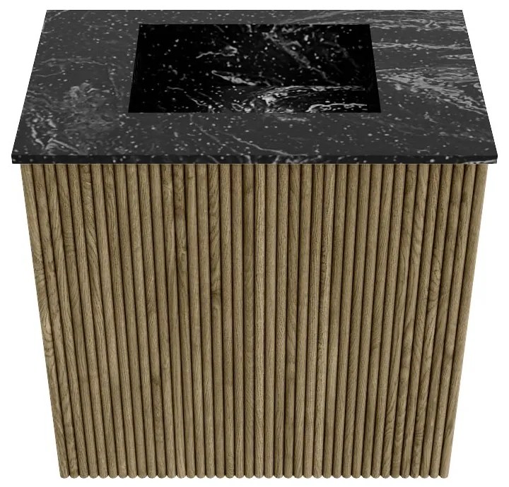 Mondiaz Joya DLux 40cm toiletmeubel dusk met wastafel faye midden zonder kraangat lava