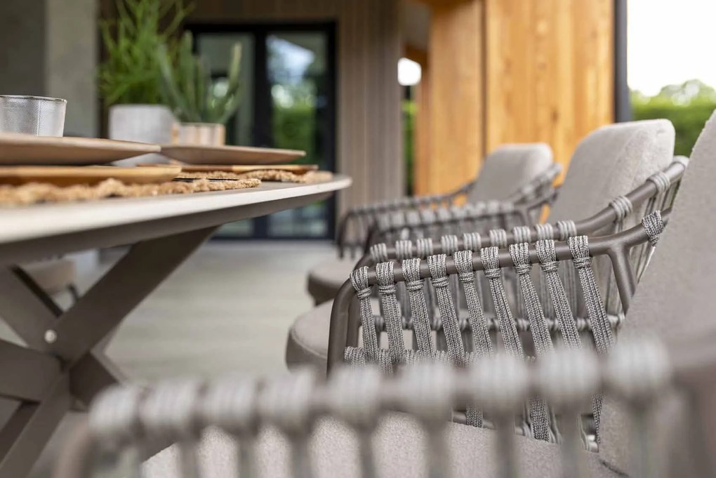 4 Seasons Outdoor Capalbio tuinstoel terre SALE Tuinstoel bruin weerbestendig