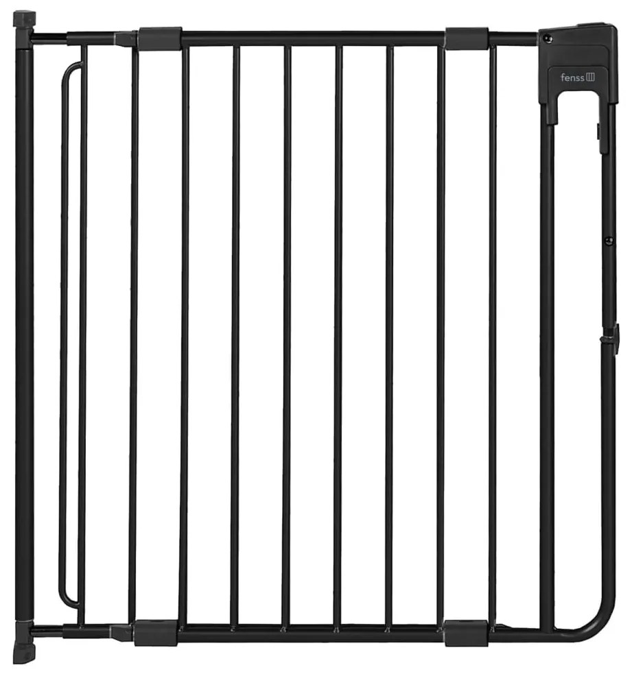 Fenss A3 Baby & Kids Veiligheidshekje SafeDoor 75,5-116 cm zwart