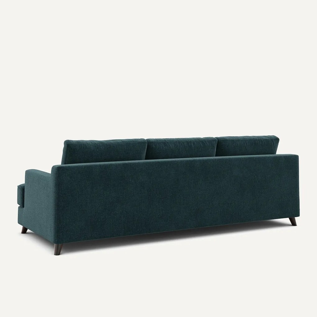 Sofa 3- of 4-zits, chenille fluweel, Alwine