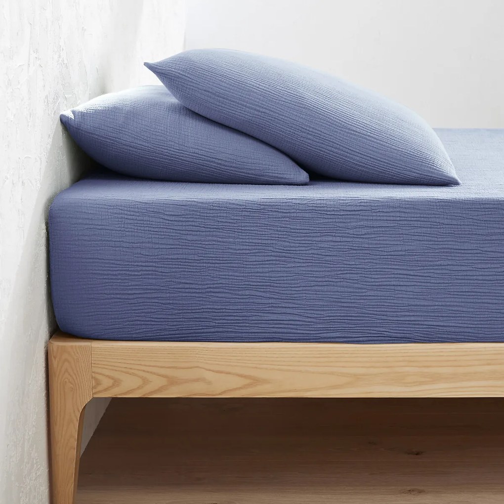 Effen hoeslaken in tetra, omslag 30cm, Kumla