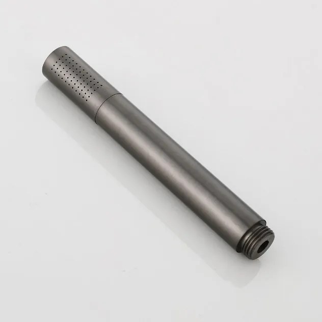 Saniclear Iron glijstangset met staafhanddouche verouderd ijzer - gunmetal