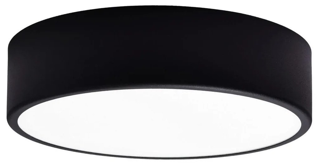 Plafond Lamp met Sensor CLEO 2xE27/24W/230V d. 30 cm zwart