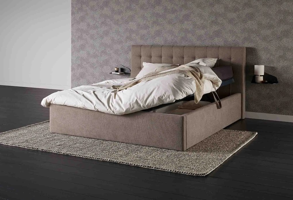 Gestoffeerd Bedframe Capella Julia – Bij Swiss Sense