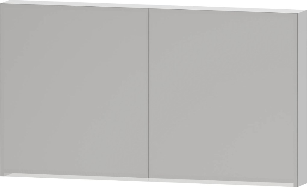 Rosella spiegelkast 125 cm. aluminium