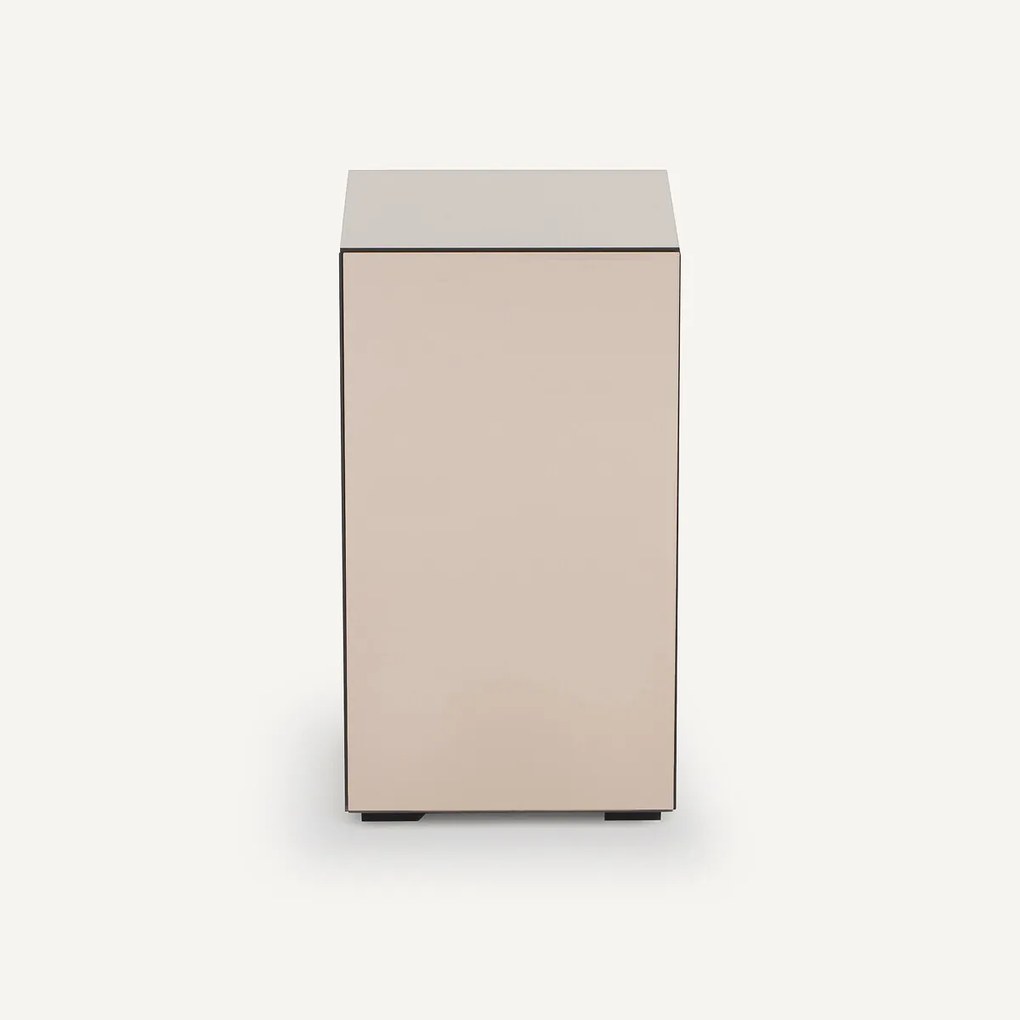 Bijzettafel in spiegel, klein model, Lumir