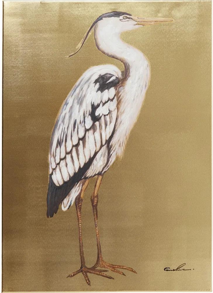 Kare Design Touched Heron Right Reiger Schilderij