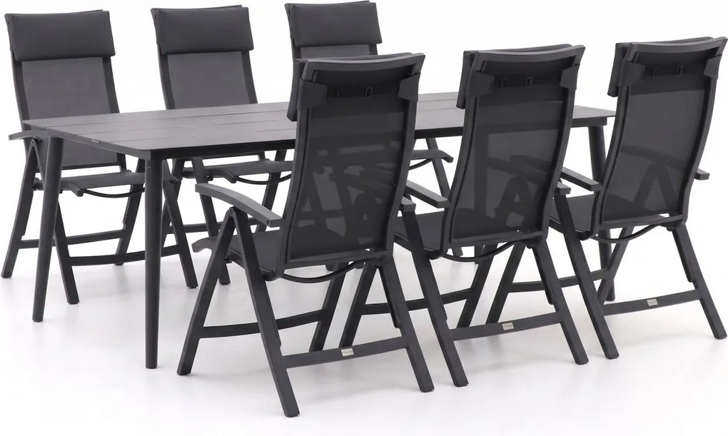Diningset Bellagio  | 6 personen | Tuinset aluminium | 7-delig | Kees Smit Tuinmeubelen