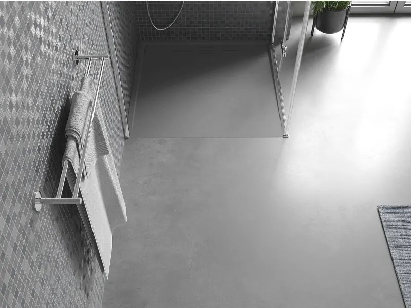 Mexen Amon vierkante douchebak SMC 90 x 90 cm, grijs - 4F619090