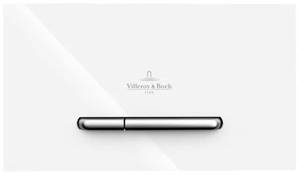 Villeroy & Boch Viclean Viconnect WC bedieningsplaat kunststof 2-knops White Matt 922169n5