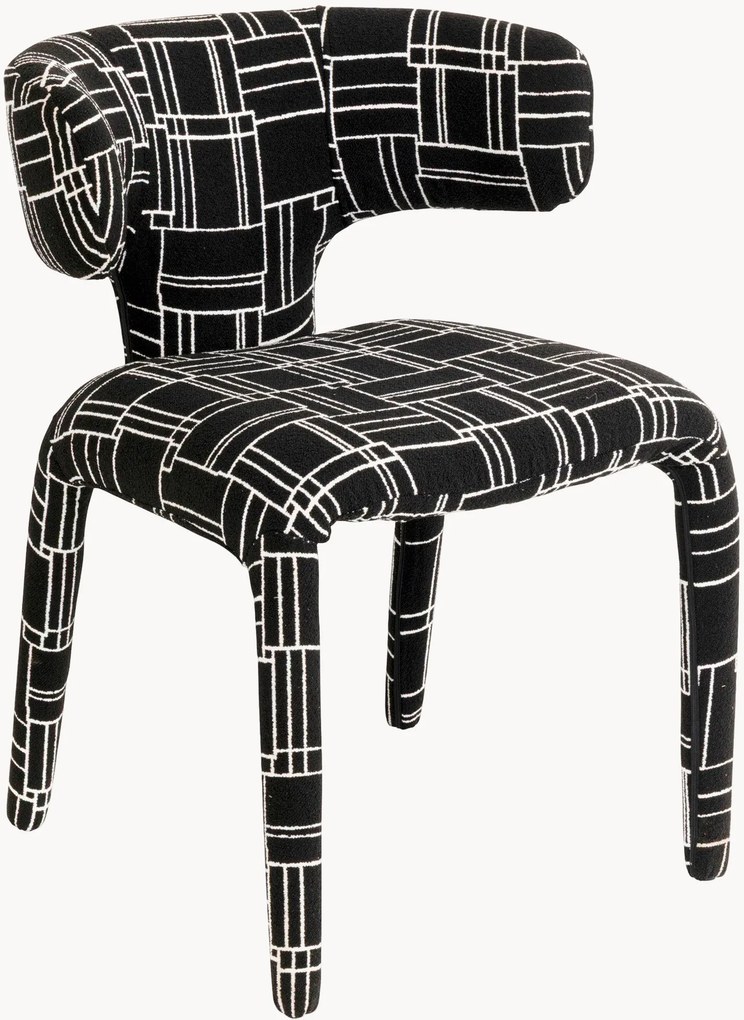 Gestoffeerde stoelen Tobi, 2-delig