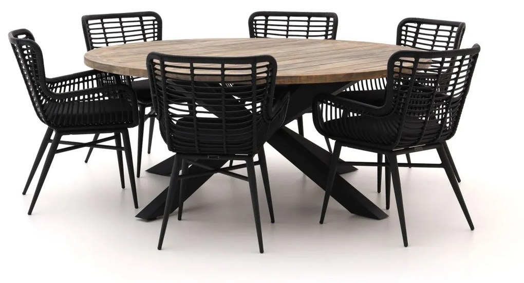 + 15% kassakorting | Diningset Intenso  | 6 personen | Tuinset teakhout | 7-delig | Kees Smit Tuinmeubelen