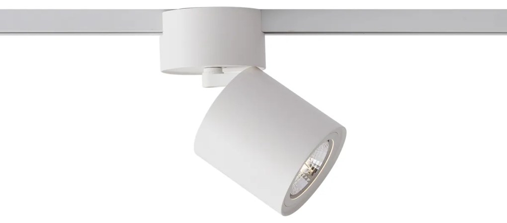 Moderne spot wit voor railsysteem 1-fase GU10 70mm - Iconic Roto