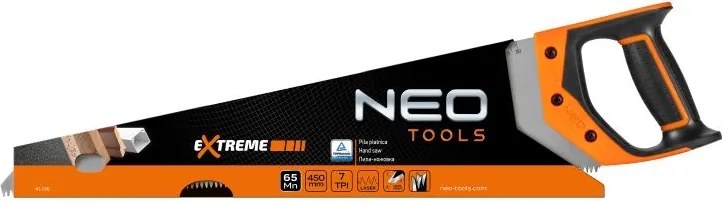 NEO EXTREME Handzaag 450mm, 7 TPI
