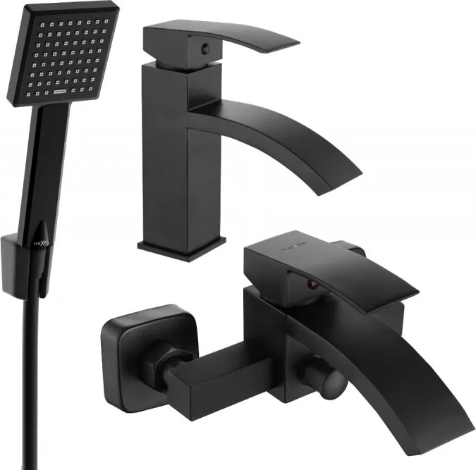 Mexen Libra R45 badset, zwart - 745103R45-70