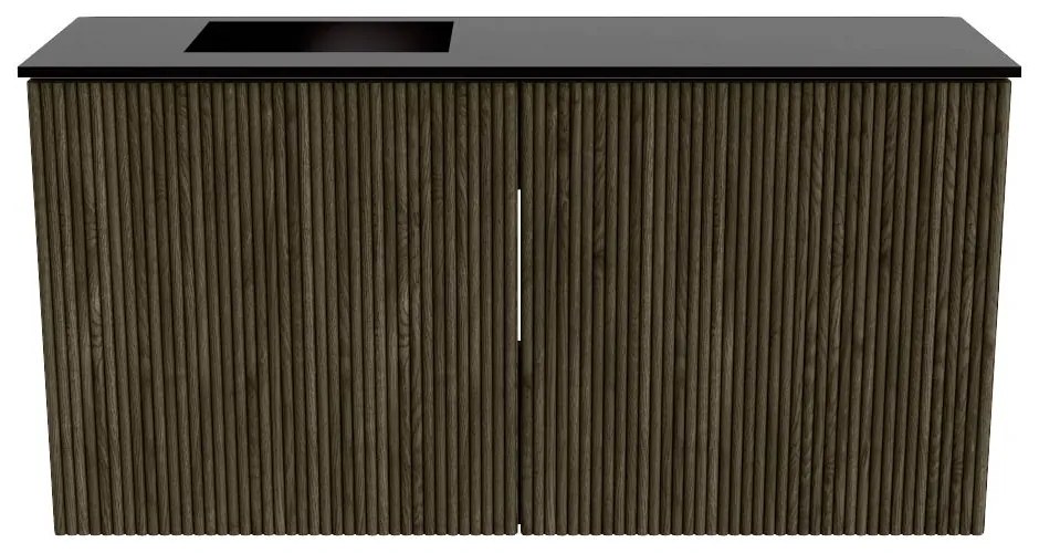 Mondiaz Joya 80cm toiletmeubel shadow met wastafel faye links zonder kraangat urban