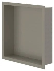 IVY Inbouwnis - 30x30x7.5cm - Geborsteld nickel PVD 6500703