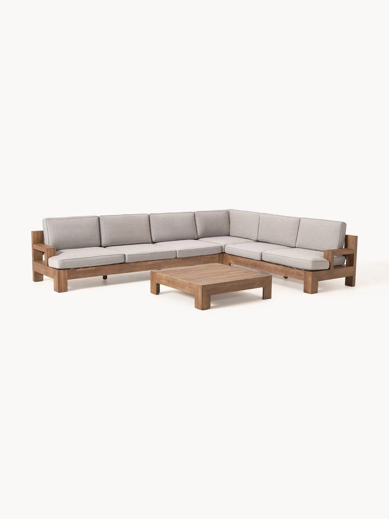 Modulaire tuin loungeset Joshua van acaciahout, 4-delig