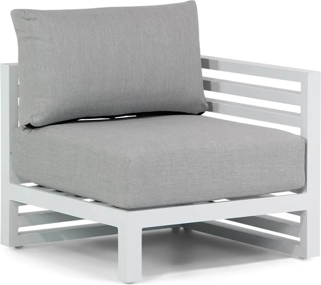 Chaise Loungeset 2 personen Aluminium Wit Santika Furniture Santika Jaya