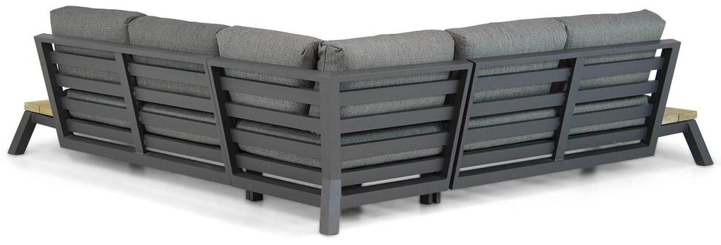 4 Seasons Outdoor Seasons Empire/Riviera Loungeset Aluminium Grijs 4-delig