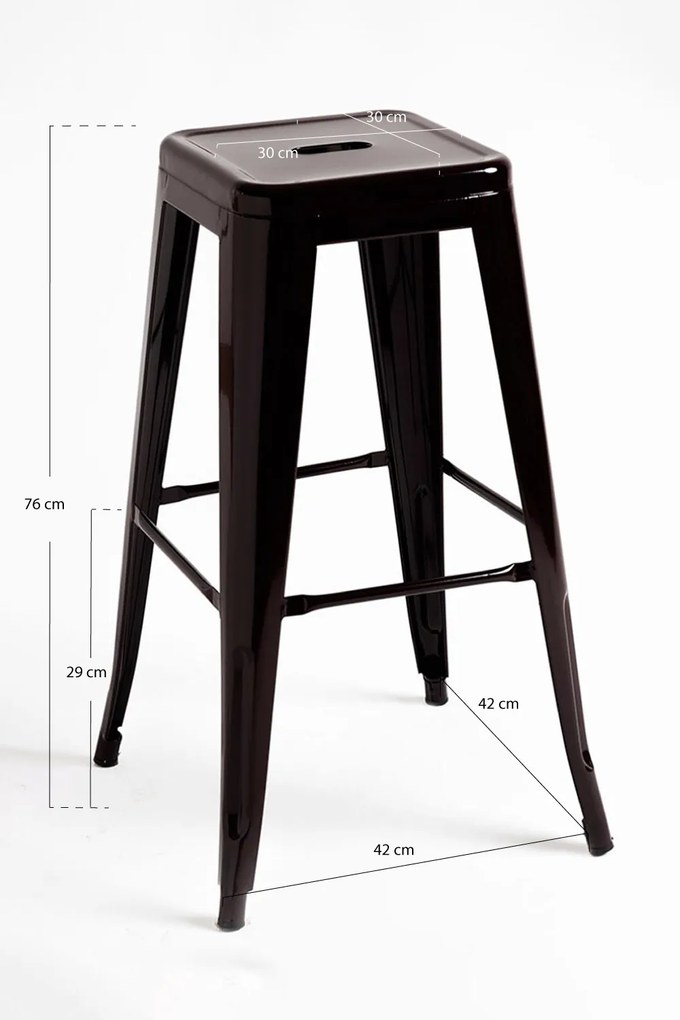 Set 4 hoge Torix krukken