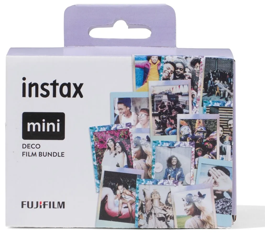 HEMA Fujifilm Instax Mini Fotopapier Deco Bundel (3x10/pk) BIANO