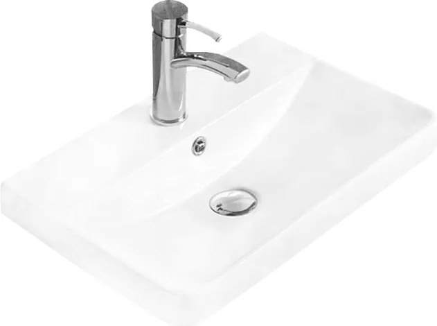 Mexen Dagna ingebouwde wastafel 50 x 35 cm, wit - 21995100