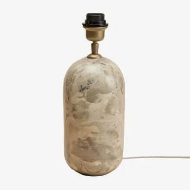 Voet Voor Tafellamp Van Natuurlijk Steen Yalvira Beige Marmer Panther - Sklum