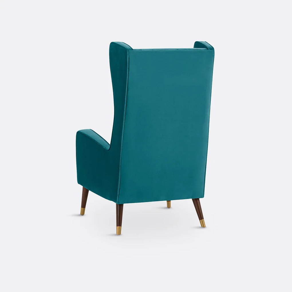 XXL fauteuil, fluweel, (Y)