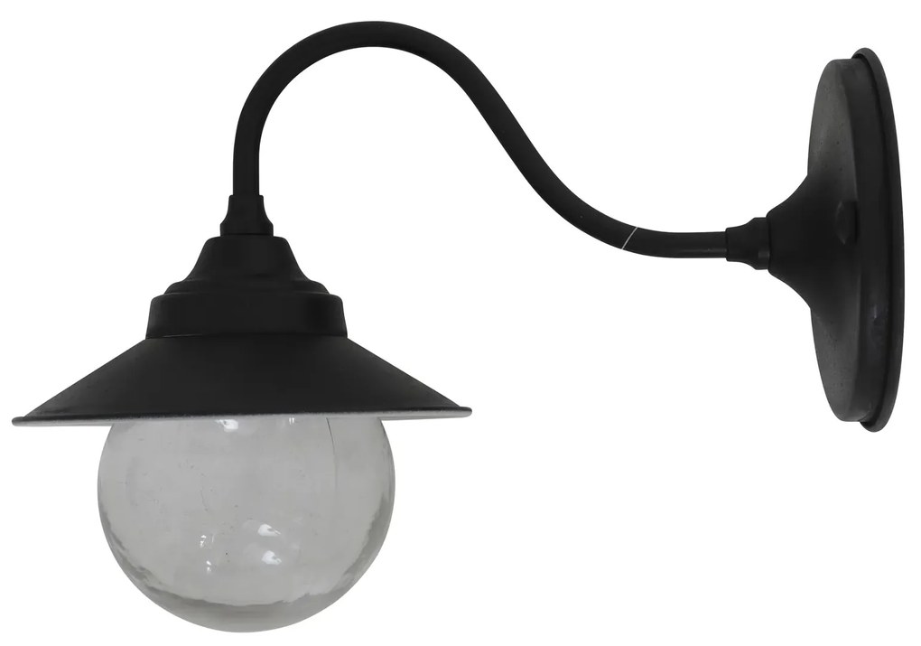 Muurlamp Cupid Antiek Zwart