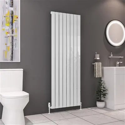 Eastbrook Deddington radiator 65x180cm 1649W wit glans