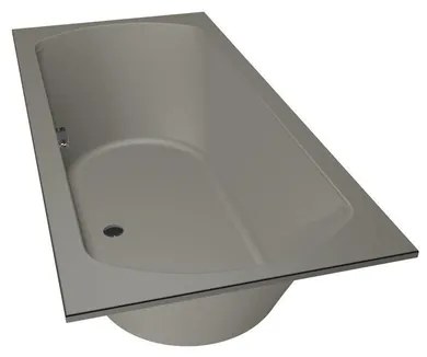 Xenz Lagoon Duobad - 190x90x53 - afvoer Midden - acryl - cement 6929-06