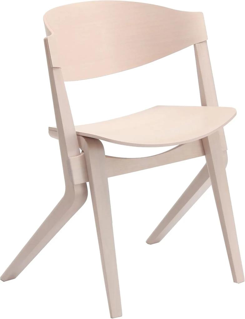 Karimoku New Standard Scout Chair stoel pink white