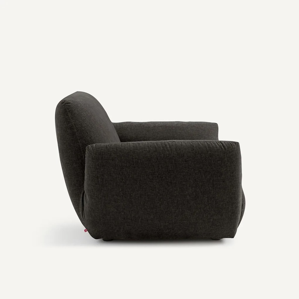 Fluwelen chenille fauteuil, Spogano