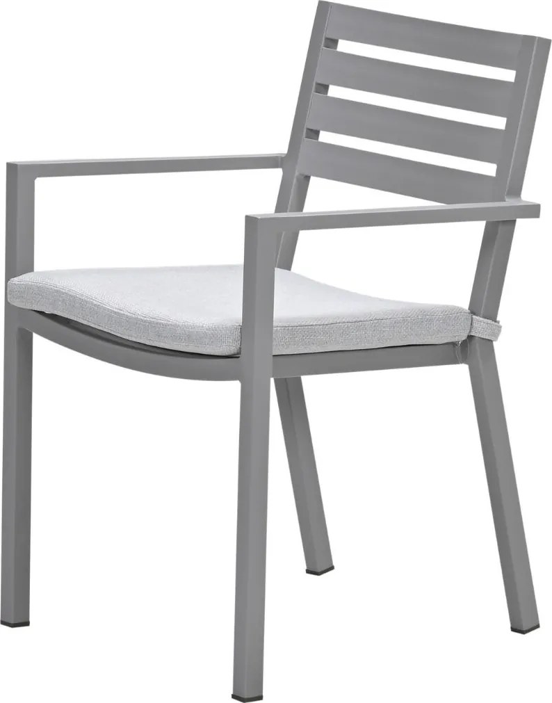 Garden Impressions Amarillo tuinstoel taupe - 2 stuks