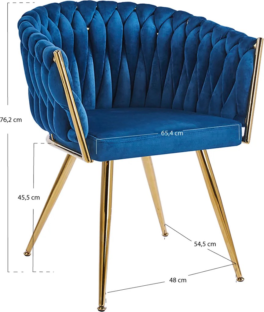 Widny Stoel Van Gouden Fluweel