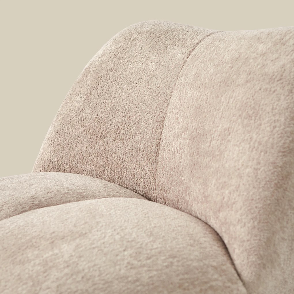 Moderne Fauteuil Beige