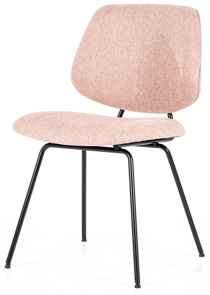 Eleonora Lynn Moderne Eetkamerstoel Roze