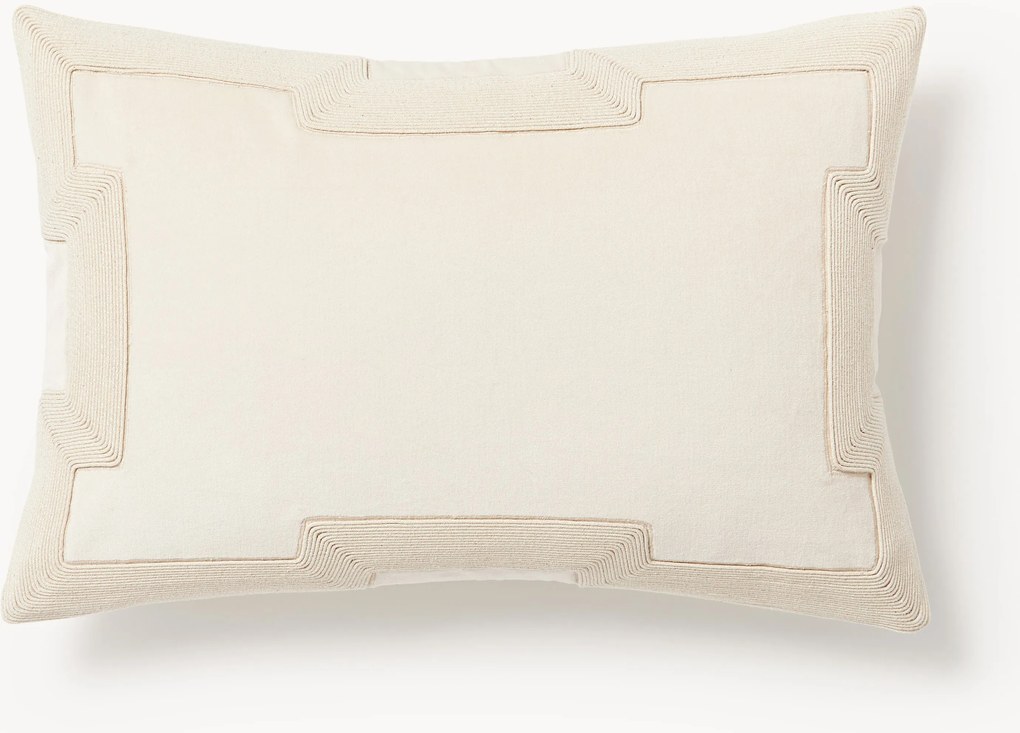 Kussenhoes Giorgio met borduurwerk