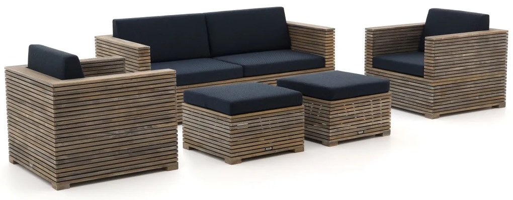 ROUGH-C stoel-bank loungeset 5-delig