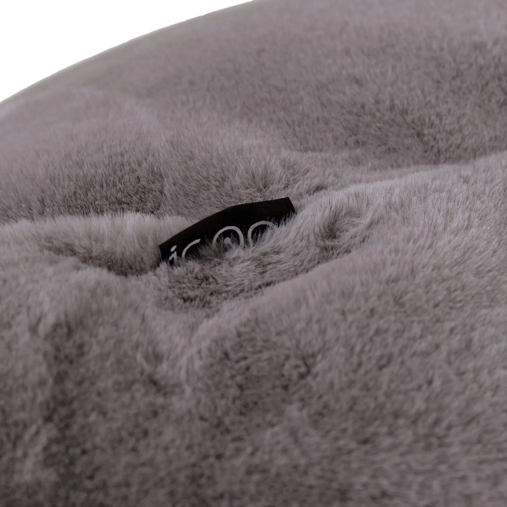 Icon Natalia Zitzak Stoel Faux Fur - Lichtgrijs