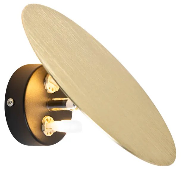 Design wandlamp goud kantelbaar - Pulley Design G9 rond Binnenverlichting Lamp