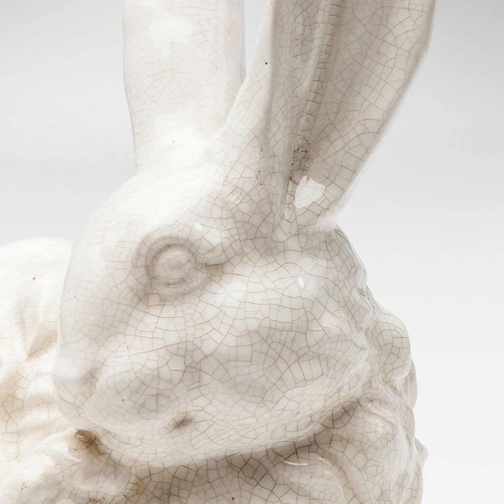 Kare Design Rabbit White Deco Beeld Konijn 31 Cm