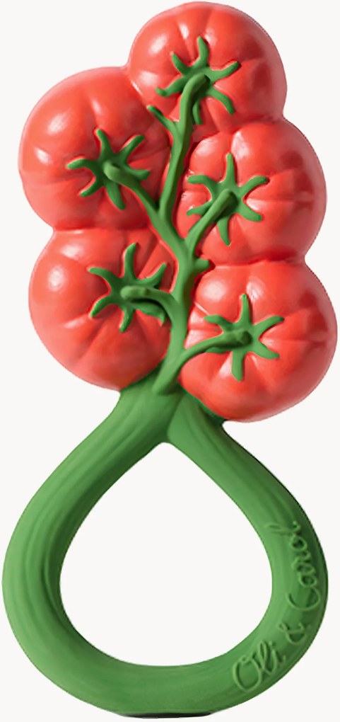 Handgemaakte rammelaar Tomato