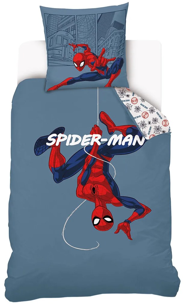 Bedset in katoen, Spiderman