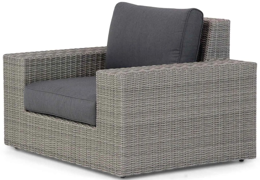 Hoek loungeset 6 personen Wicker Grijs  Garden Collections Oxford/Westfield