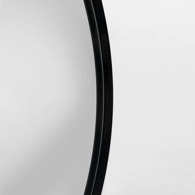 Kare Design Bella Grote Ronde Spiegel Zwart 100cm - 100x4cm