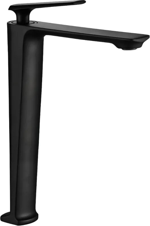 Mexen Ares hoge wastafel kraan, zwart - 744110-70