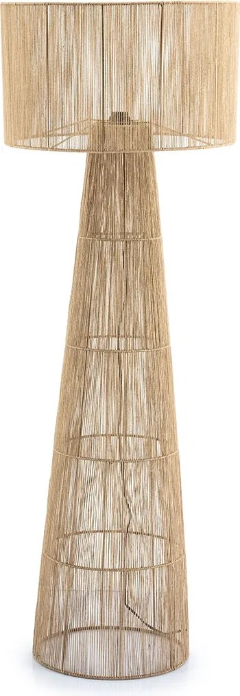 Ibiza Vloerlamp Beige Touw